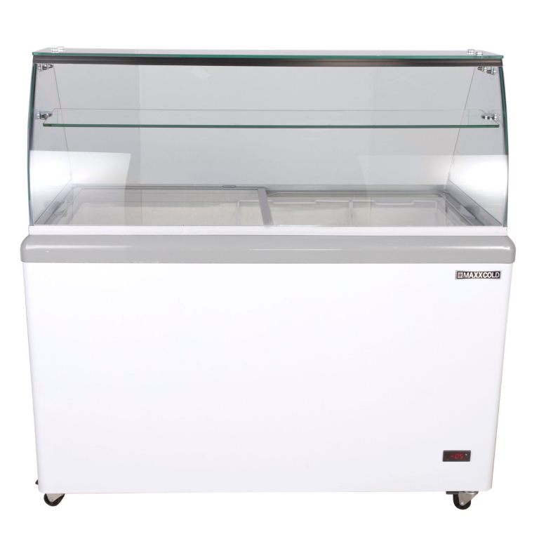 MaxxCold X Series 8 Ice Cream Dipping Cabinet
