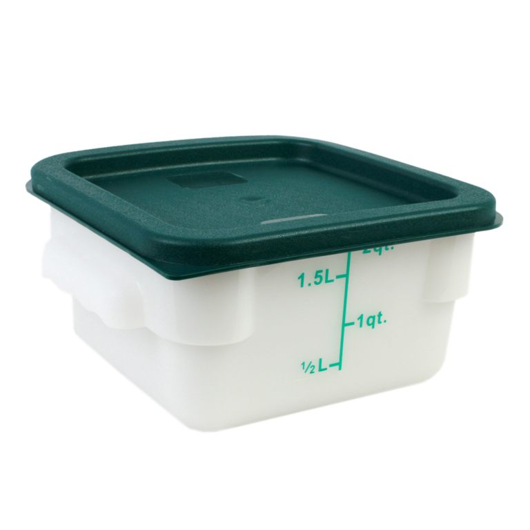 2qt Storage Container Clear w/ Cover