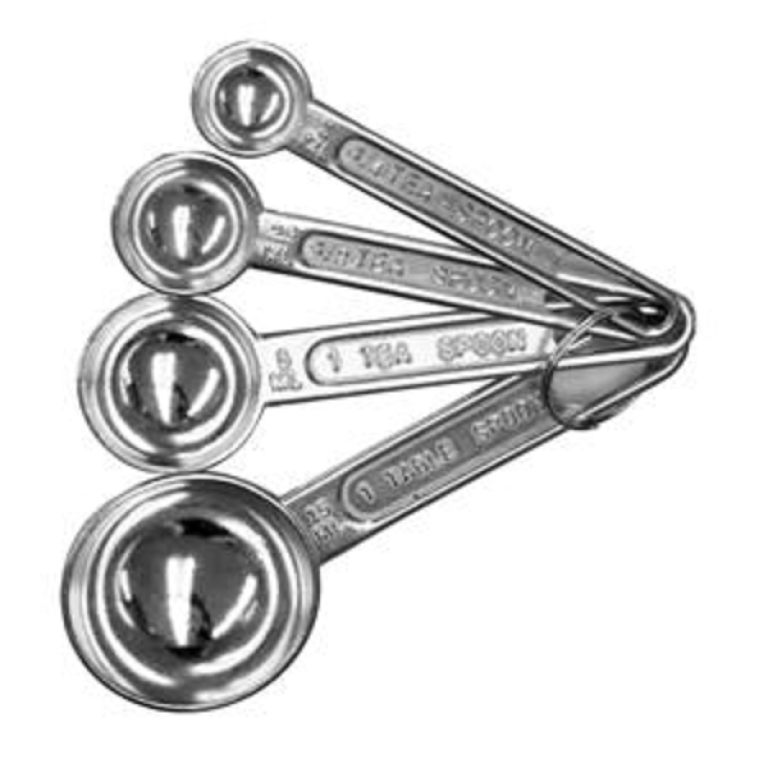 Measuring Spoon Set Aluminum