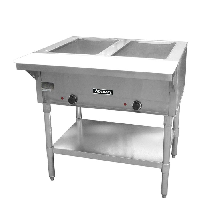 2 Well Steam Table 120V