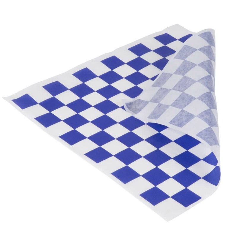 Dry Wax Big Blue Checkered - (All Colors)