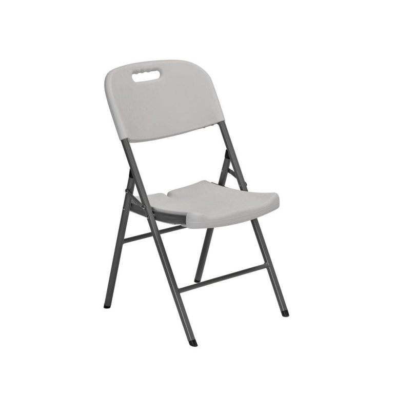 Resin Grey Folded Chair MD