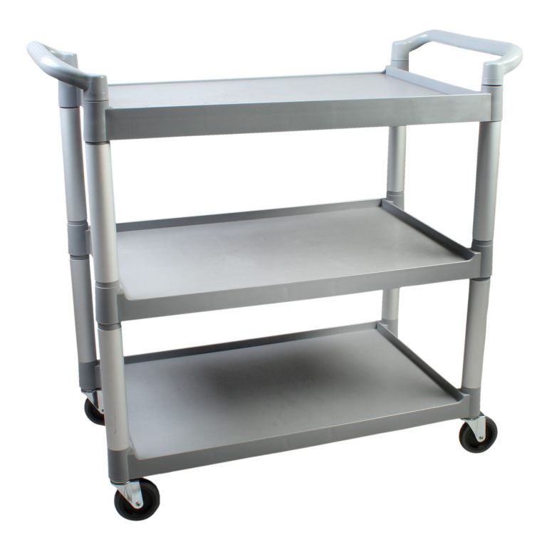 3-Tier Bus Cart Black 33