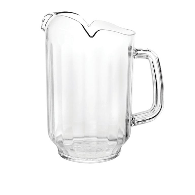 Water Pitcher Poly Clear 64oz