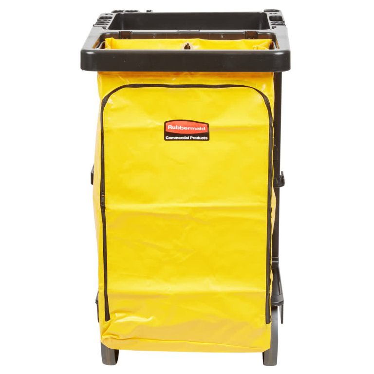 Yellow Cleaning Cart