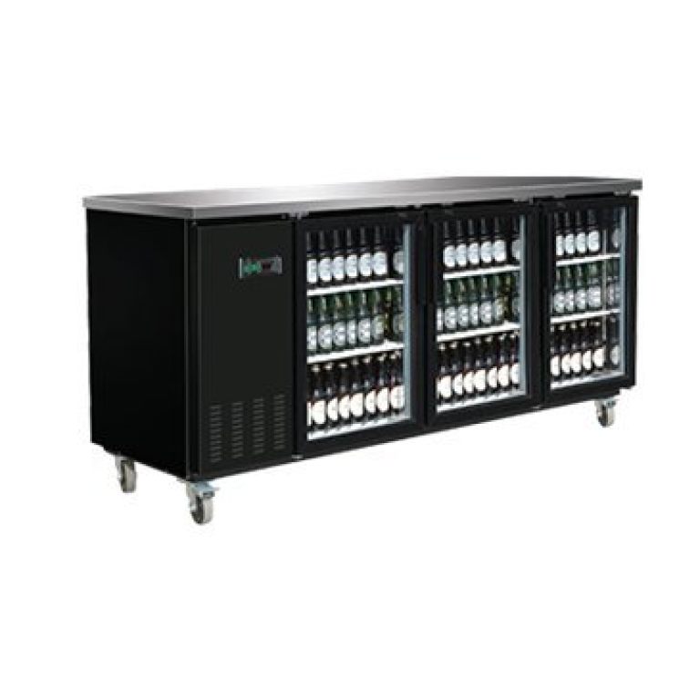 MaxxCols 60in Back Bar Cooler Glass Door