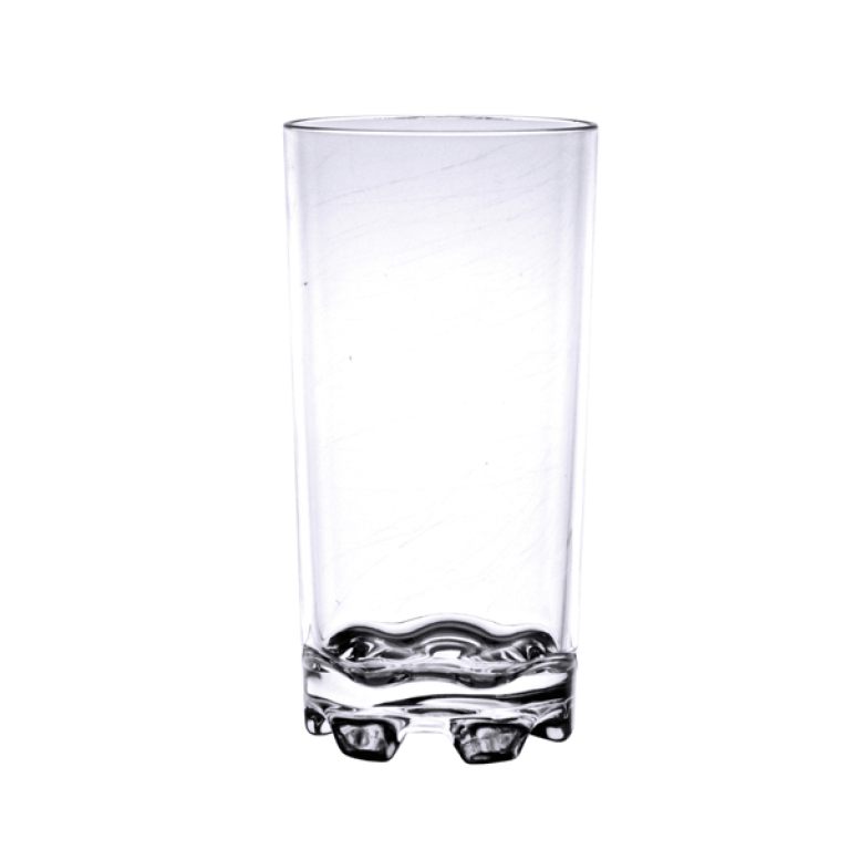 16oz Mixing Glass Poly Clear