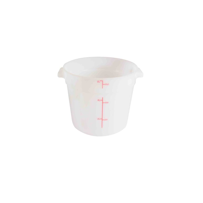 2qt PP Round Storage Container