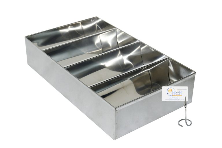 4 Compartment S/S Cutlery Bin