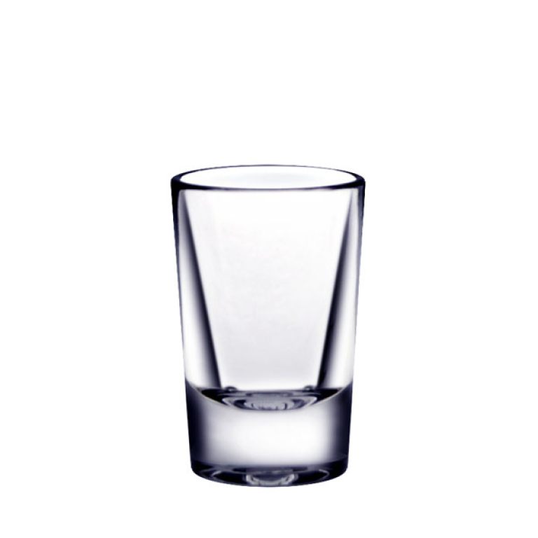 Shot Glass Poly Clear