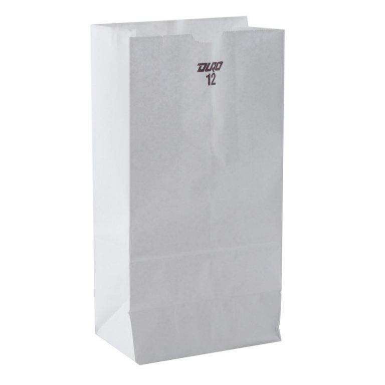 Grocery Paper Bag White #8