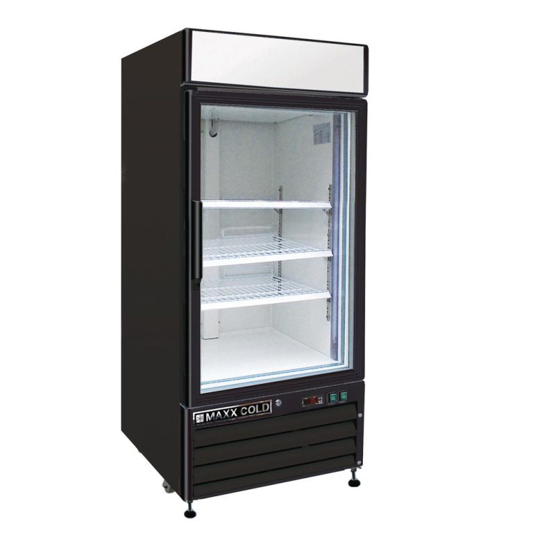 MaxxCold X-Series Ref Merchandise Glass Door 16 CU FT