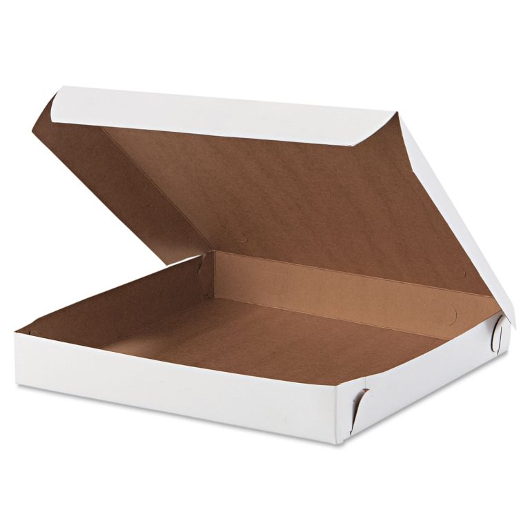 Pizza Box Plain White All Sizes