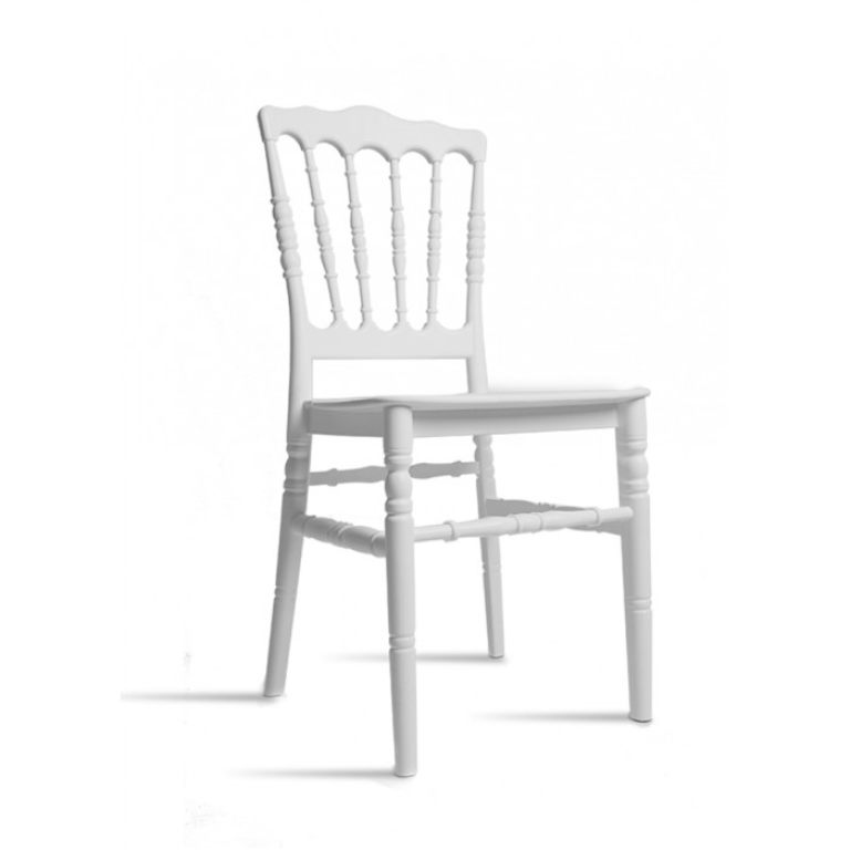 Tilia Napoleaon No Arm Chair White