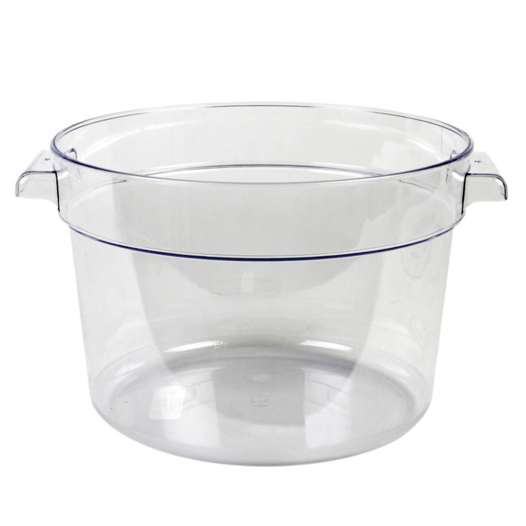 12qt Round Container Clear