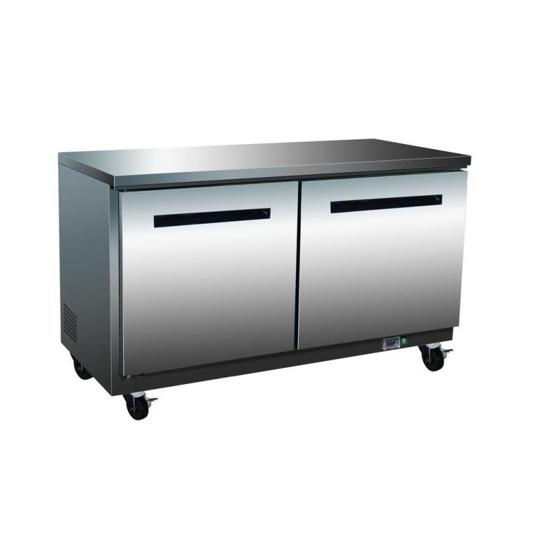 MaxxCold Undercounter Two Section Refrigerator